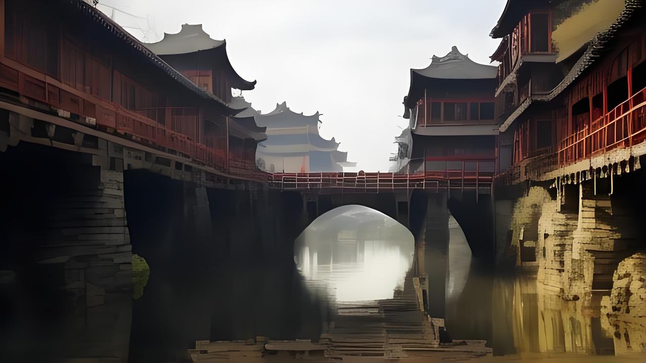 虹影照前桥_虹影照前桥_虹影照前桥